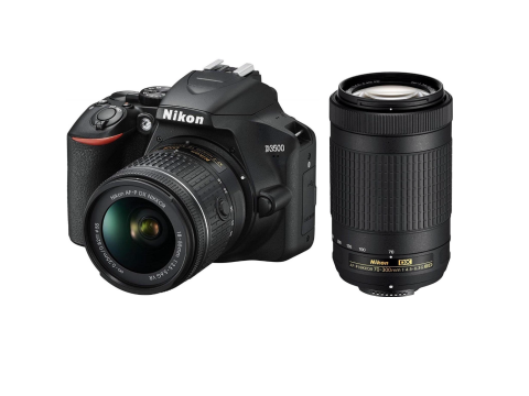 Nikon D3500 + 18-55mm AF-P DX VR + 70-300 AF-P DX